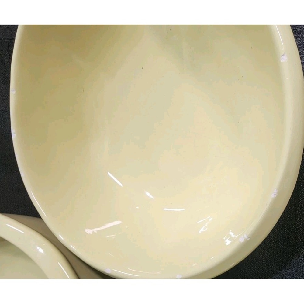 Hotel Charter Club Spa Yellow Teardrop Serving Bowls Set of 3 Made In Italy - Picture 6 of 10
